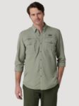 Picture of Wrangler NSB75 ATG -x- Long Sleeve Angler Shirt