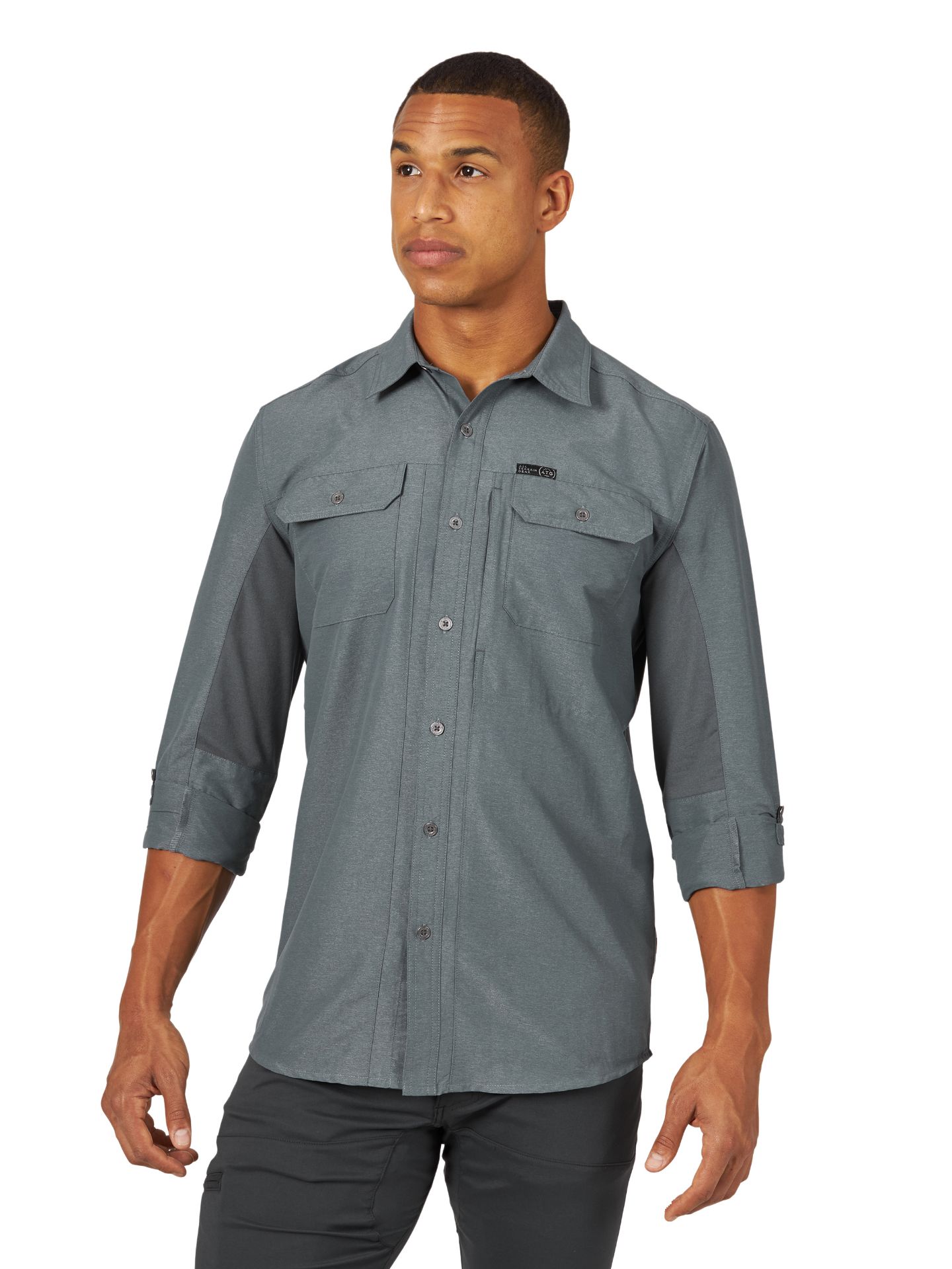 Picture of Wrangler NSB89 Wrangler Outdoor Mix Material Shirt