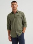 Picture of Wrangler NSB89 Wrangler Outdoor Mix Material Shirt