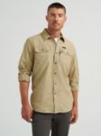 Picture of Wrangler NSB89 Wrangler Outdoor Mix Material Shirt