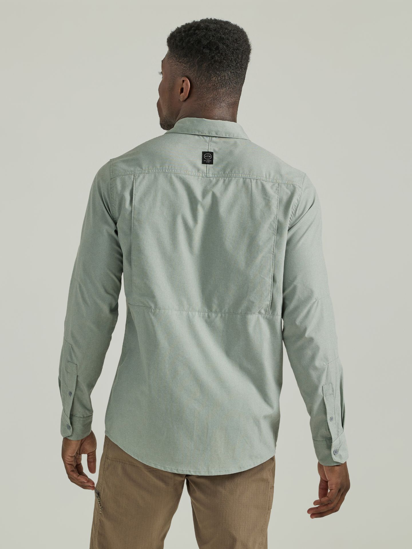 Picture of Wrangler 112315665 ATG -x- Hike To Fish Long Sleeve Shirt