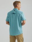 Picture of Wrangler 112331236 ATG -x- Asymmetric Zip Pocket Shirt - Solid