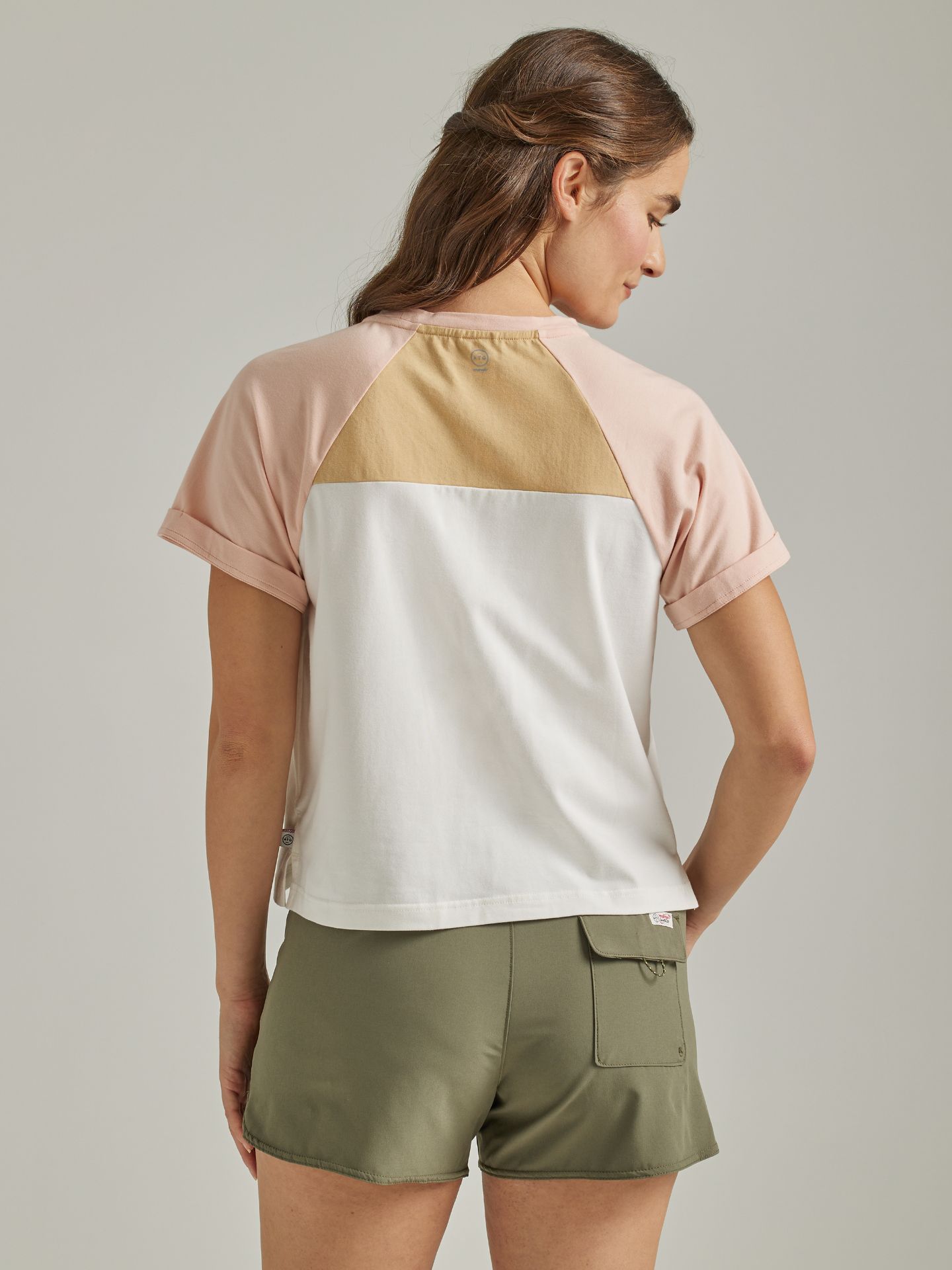 Picture of Wrangler 112333891 ATG -x- Womens Short Sleeve Compass Tee