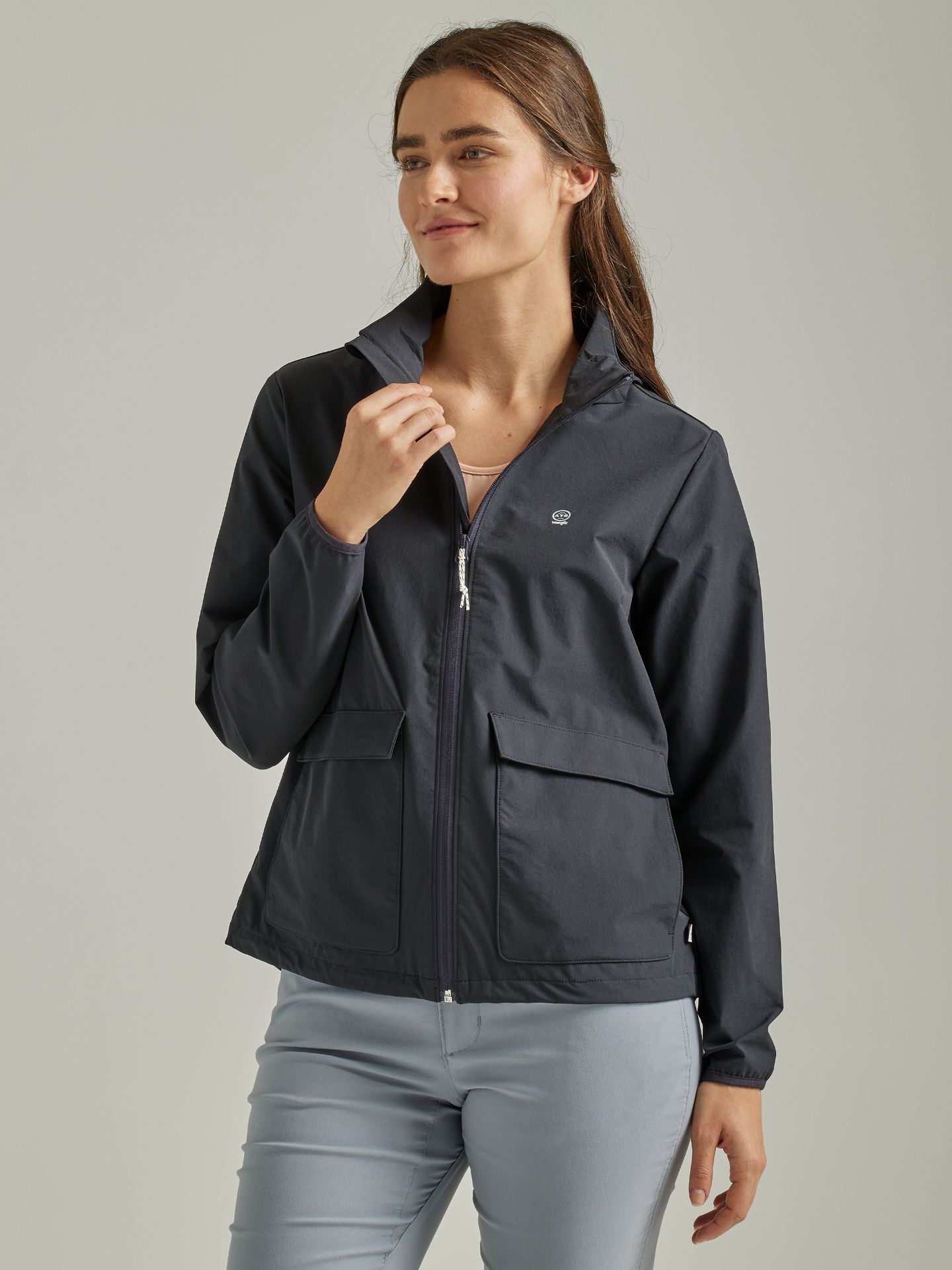 Picture of Wrangler 112333914 ATG -x- Womens FWDS Full Zip Jacket