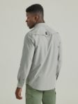 Picture of Wrangler 112338164 ATG -x- Long Sleeve Utility Shirt - Solids