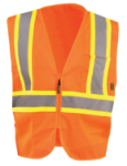 Picture of Occunomix ECO-IM2TZ MESH TWO-TONE VEST w/ZIPPER