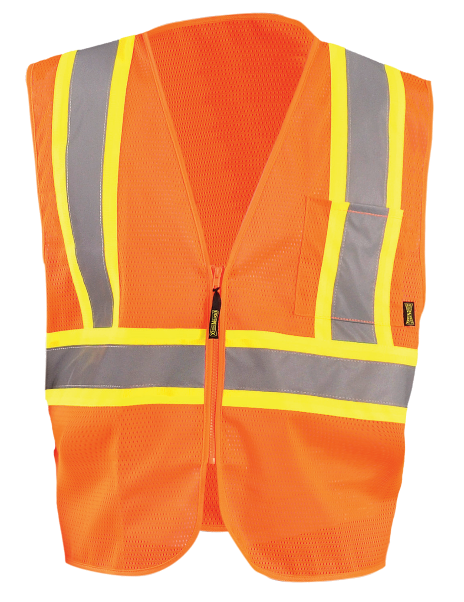 Picture of Occunomix ECO-IM2TZ MESH TWO-TONE VEST w/ZIPPER