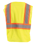 Picture of Occunomix ECO-IM2TZ MESH TWO-TONE VEST w/ZIPPER