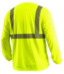 Picture of Occunomix LUX-LSET2B LONG SLEEVE WICKING BIRDSEYE T-SHIRT