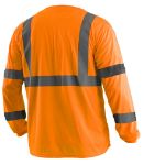 Picture of Occunomix LUX-LSETP3B LONG SLEEVE WICKING BIRDSEYE T-SHIRT w/POCKET