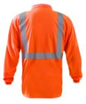 Picture of Occunomix LUX-LSPP2B LONG SLEEVE WICKING BIRDSEYE POLO SHIRT w/POCKET