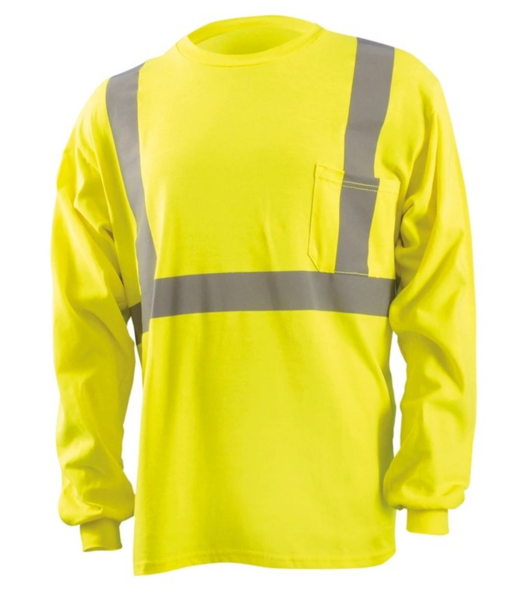 Picture of Occunomix LUX-LST2/FR FLAME RESISTANT LONG SLEEVE T-SHIRT w/POCKET *