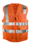 Picture of Occunomix LUX-SSCOOLG MESH DUAL STRIPE VEST