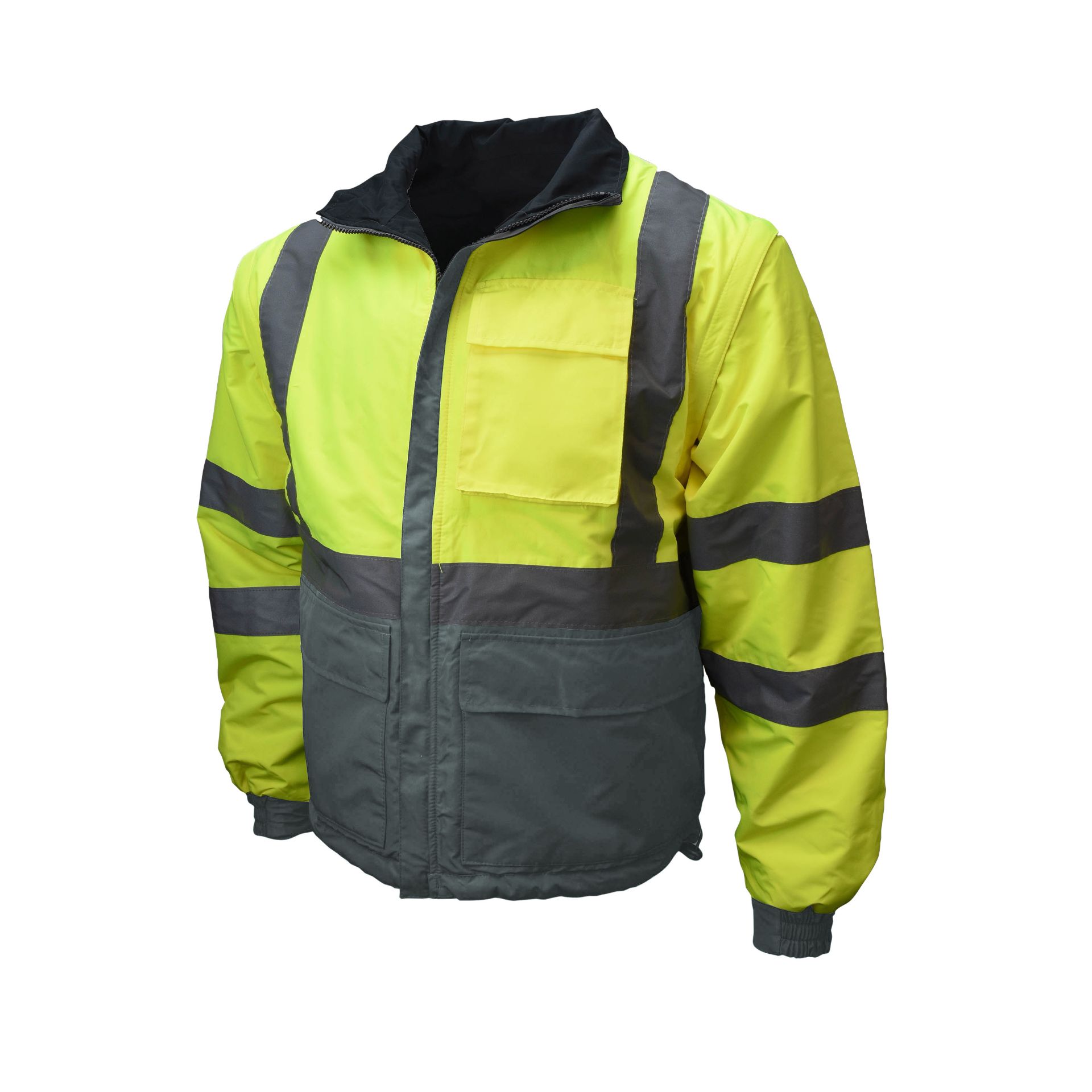 Picture of Radians SJ07-3ZDS Reversible Four-in-One Windbreaker with Zip-Off Sleeves
