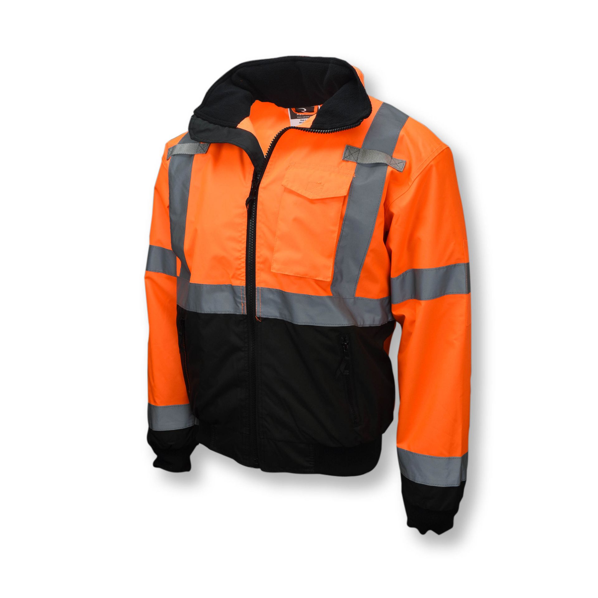 Picture of Radians SJ110B Class 3 Two-in-One High Visibility Bomber Safety Jacket