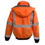 Picture of Radians SJ11QB Class3 High Visibility Weatherproof Bomber Jacket with Quilted Built-in Liner