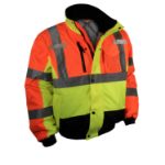 Picture of Radians SJ12-3 Weatherproof Multi-Color Bomber Jacket with Quilted Built-In Liner