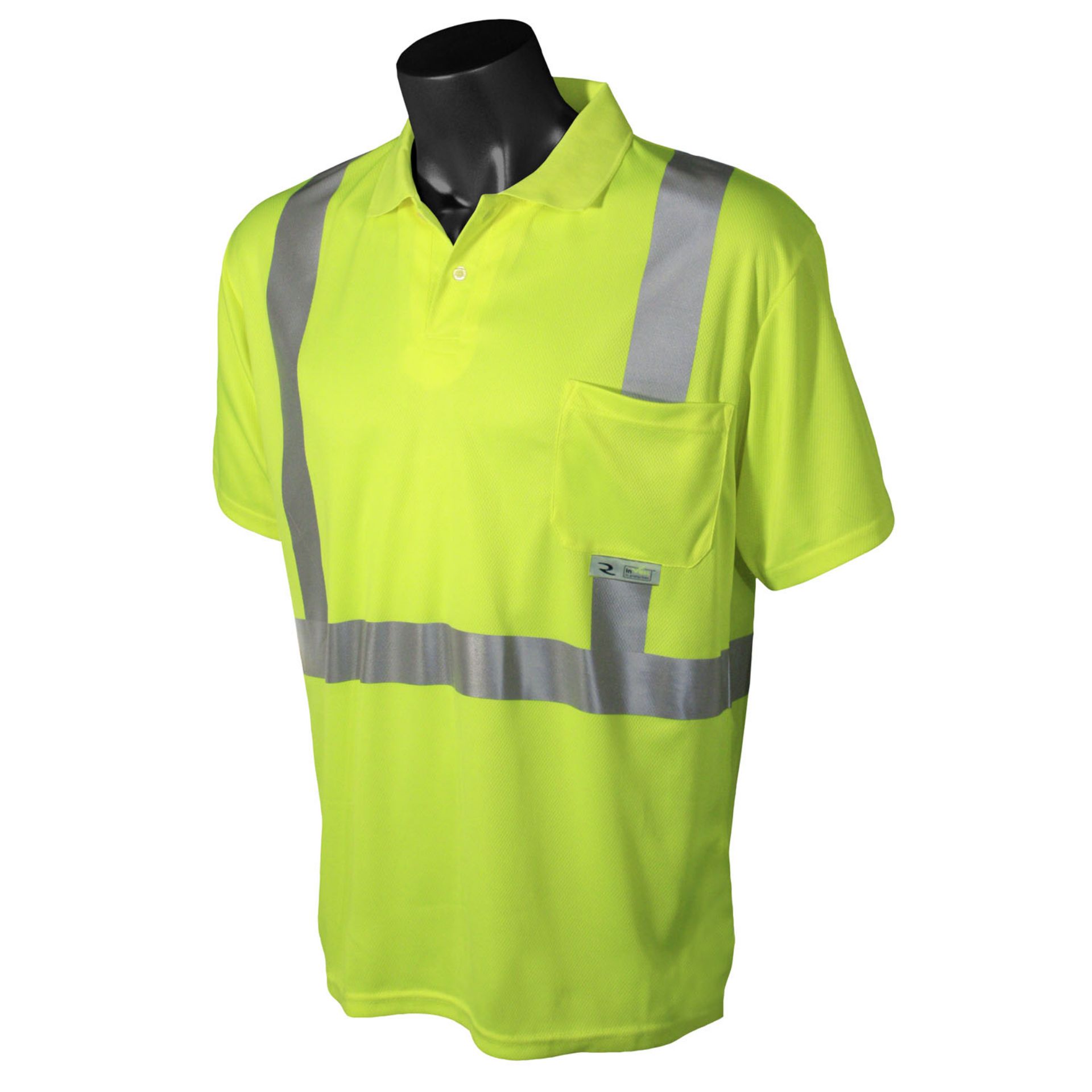 Picture of Radians ST12 Class 2 High Visibility Safety Short Sleeve Polo Shirt