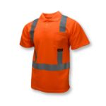 Picture of Radians ST12 Class 2 High Visibility Safety Short Sleeve Polo Shirt