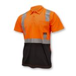 Picture of Radians ST12B Class 2 High Visibility Color Blocked Safety Short Sleeve Polo Shirt