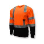 Picture of Radians ST21B Type R Class 3 Long Sleeve Black Bottom T-Shirt