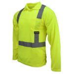 Picture of Radians ST22 Class 2 High Visibility Long Sleeve Safety Polo Shirt