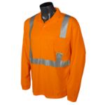 Picture of Radians ST22 Class 2 High Visibility Long Sleeve Safety Polo Shirt