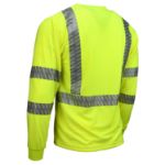 Picture of Radians ST24-3 Class 3 High Visibility Long Sleeve Safety T-Shirt with Rad-Shade® UV Protection
