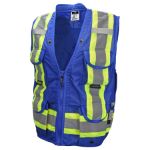 Picture of Radians SV030X-1 Heavy Duty 10-Pocket Cruiser Vest with Back Pouch X-Back