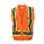 Picture of Radians SV030X-2 Heavy Duty 10-Pocket Cruiser Vest with Back Pouch X-Back