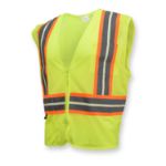 Picture of Radians SV22GL-2 Economy Type R Class 2 Safety Glow-in-the-Dark Vest with Two-Tone Trim