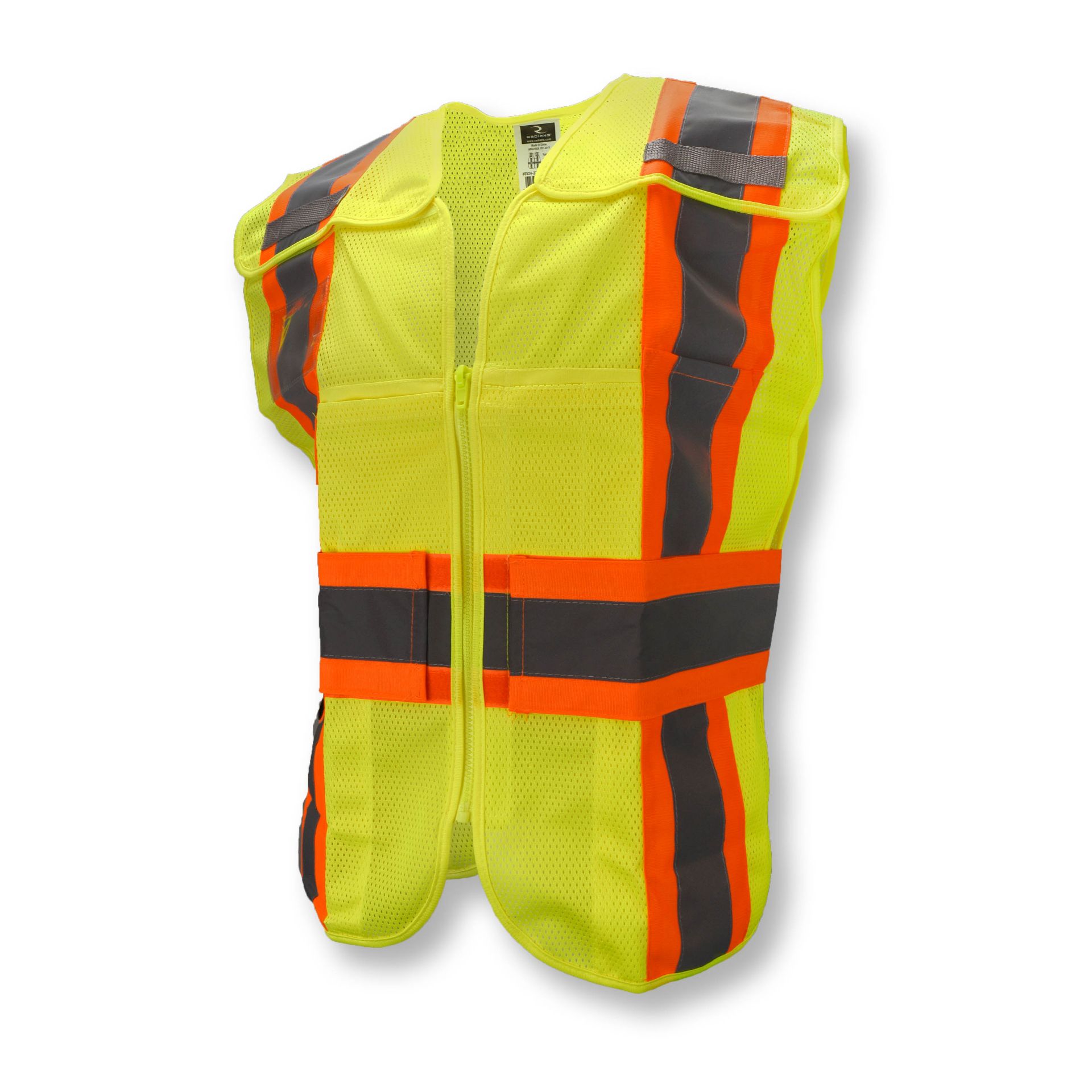 Picture of Radians SV24-2 Type R Class 2 Breakaway Expandable Two Tone Mesh Safety Vest
