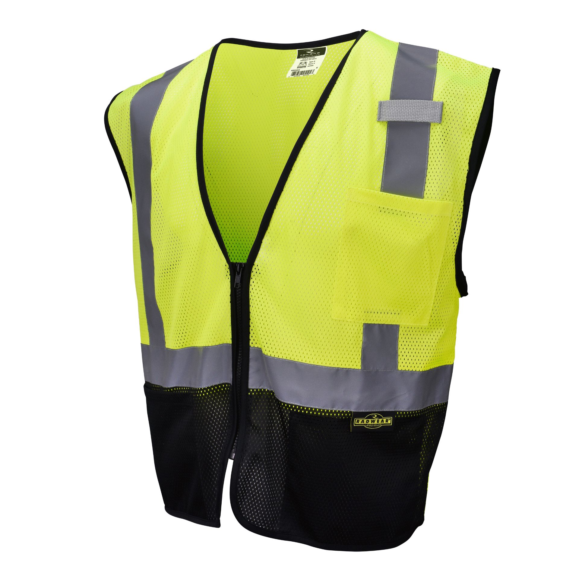 Picture of Radians SV3B Black Bottom Economy Mesh Safety Vest