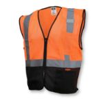 Picture of Radians SV3B Black Bottom Economy Mesh Safety Vest