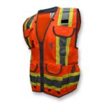 Picture of Radians SV55 Class 2 Heavy Woven Two Tone Woven/Mesh Engineer Vest