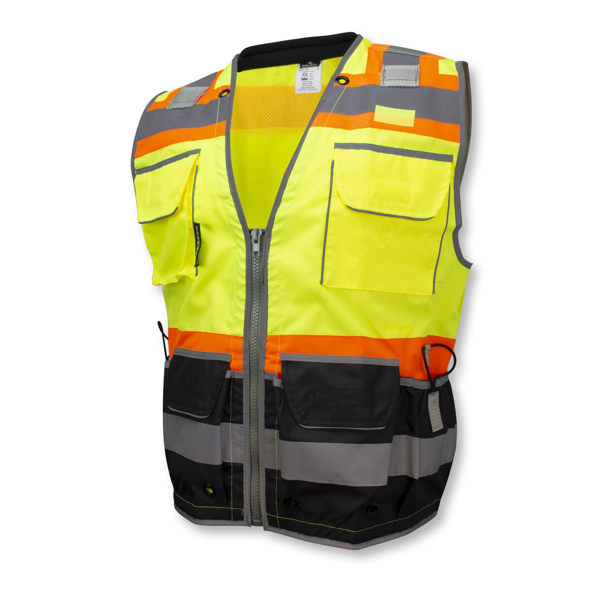 Picture of Radians SV55B Class 2 Heavy Woven Color Blocked Two Tone Engineer Vest