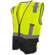 Picture of Radians SV7B Type R Class 2 Black Bottom Surveyor Safety Vest