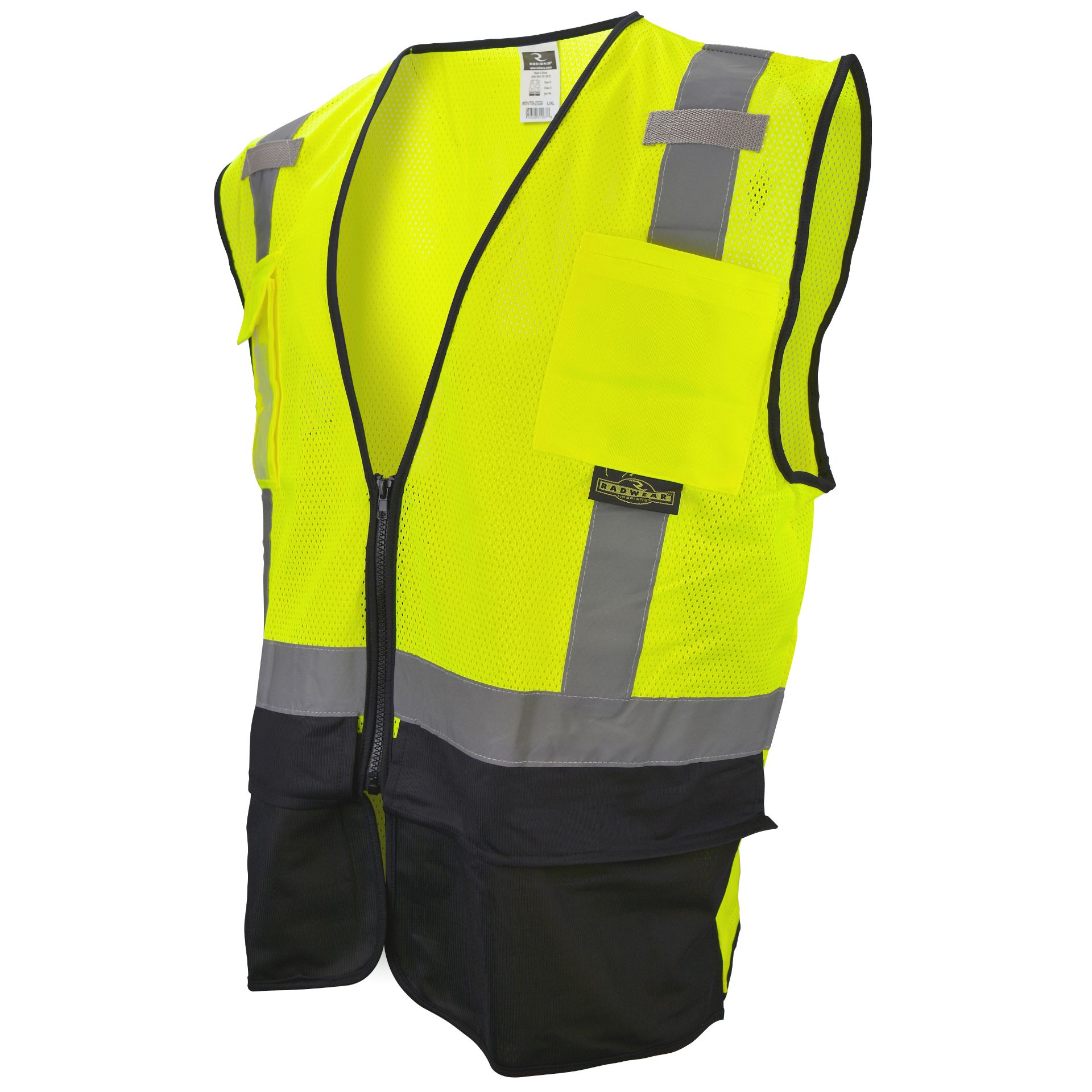 Picture of Radians SV7B Type R Class 2 Black Bottom Surveyor Safety Vest