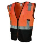 Picture of Radians SV7B Type R Class 2 Black Bottom Surveyor Safety Vest