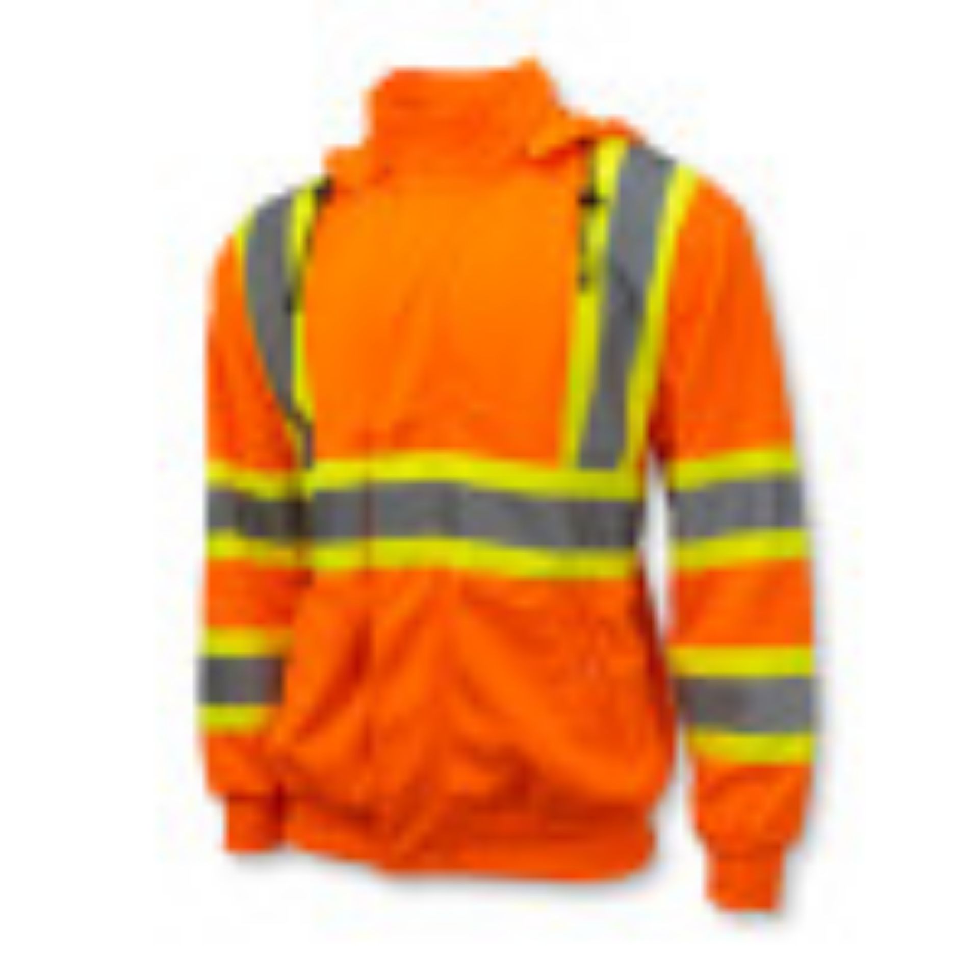 Picture of Radians SW01X-2 High Neck Zip Front X-Back Hooded Sweatshirt