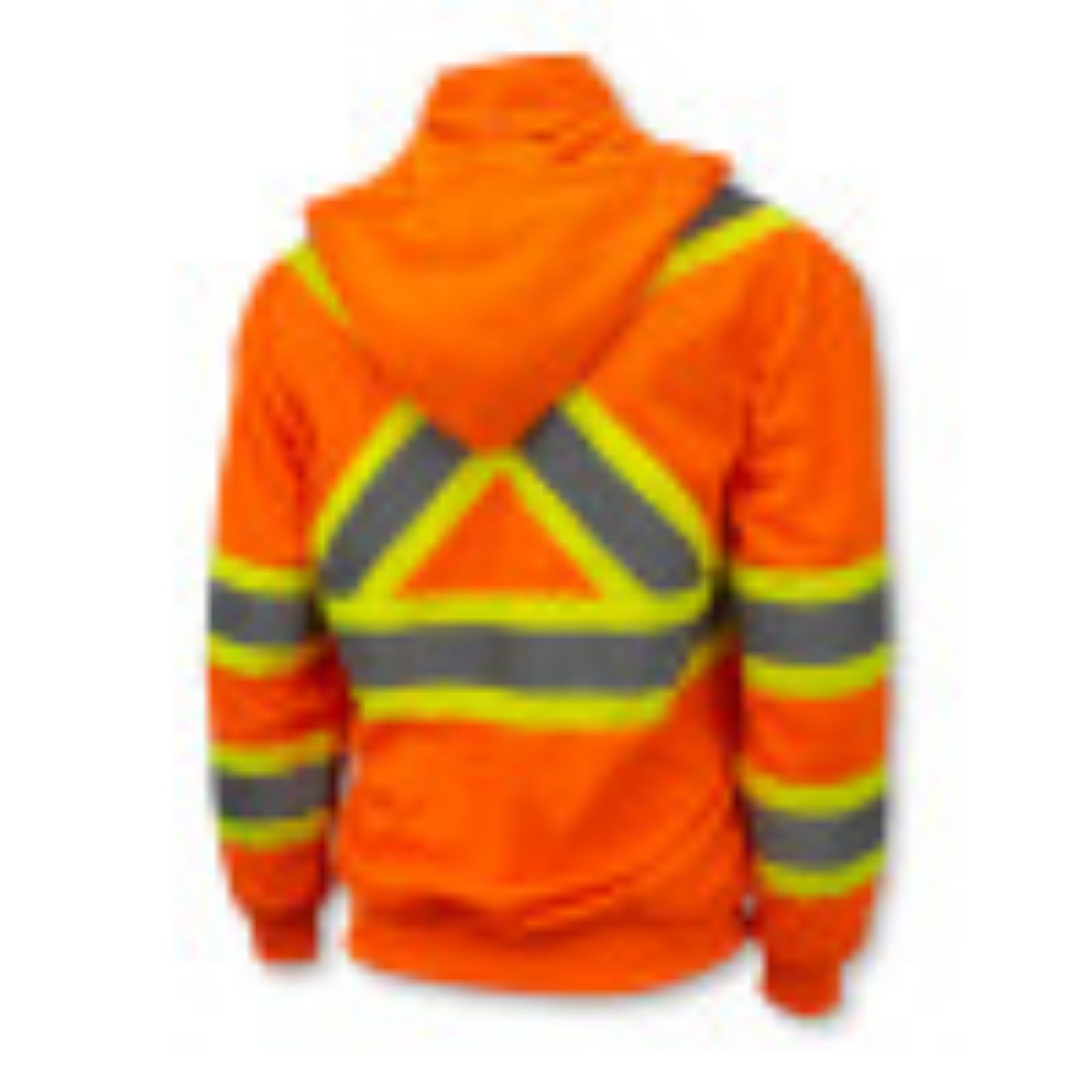 Picture of Radians SW01X-2 High Neck Zip Front X-Back Hooded Sweatshirt