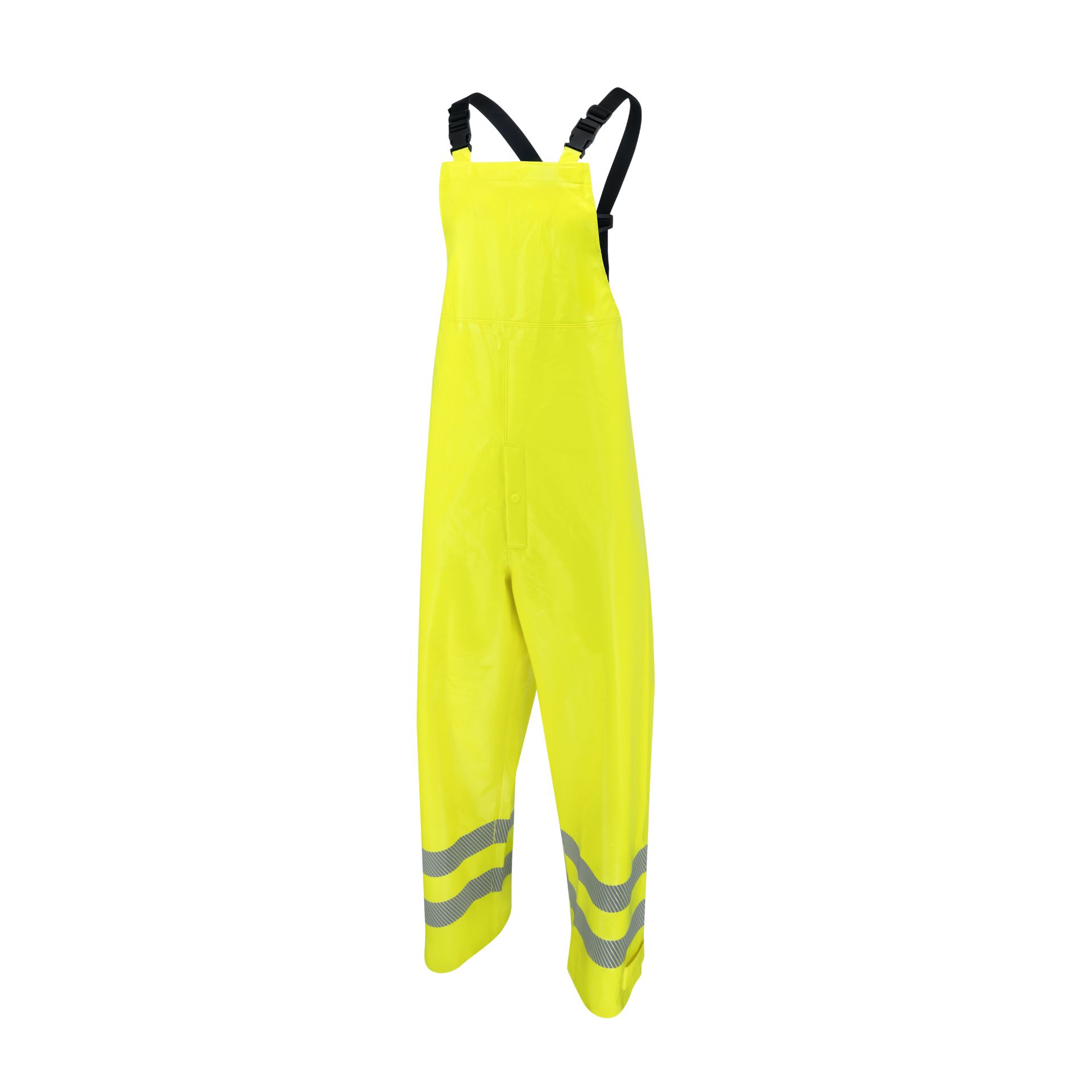 Picture of Radians RW08B Class E Self-Extinguishing Rain Bib with Safety Fly