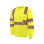 Picture of Radians ST41-3 Class 3 Mesh Long Sleeve T-Shirt with Contrast Trim