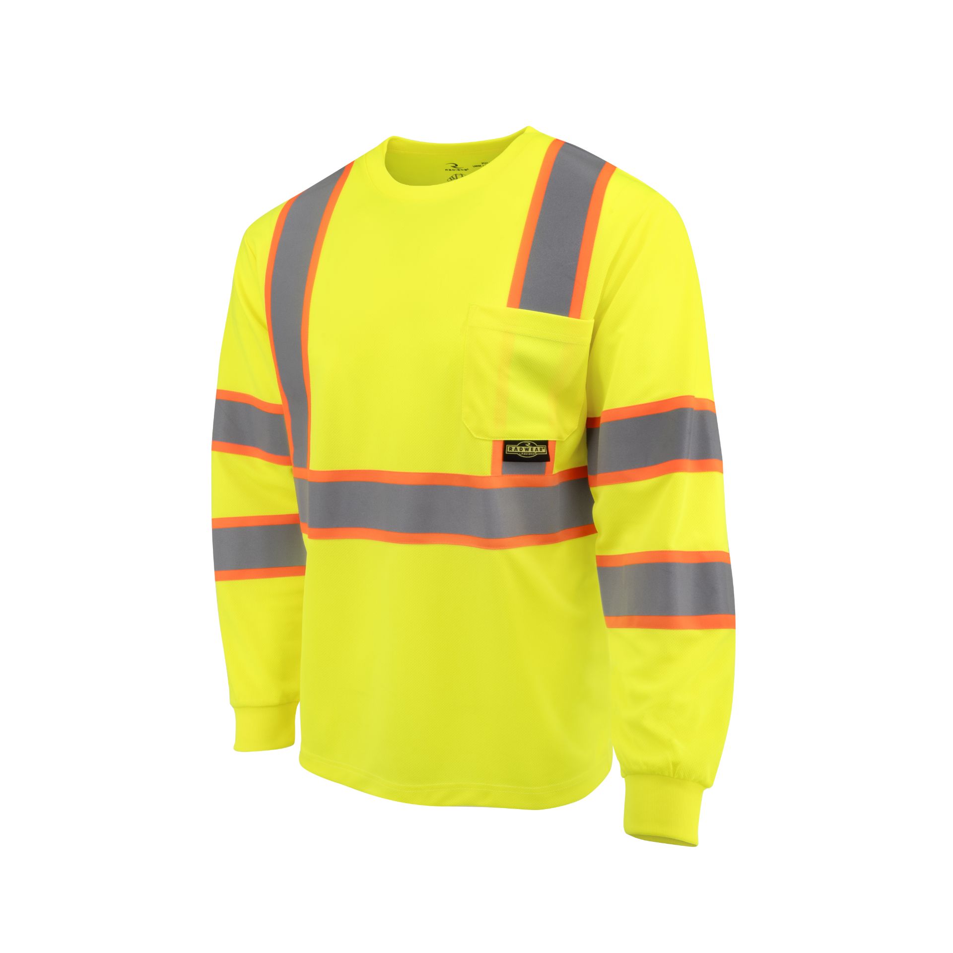 Picture of Radians ST41-3 Class 3 Mesh Long Sleeve T-Shirt with Contrast Trim
