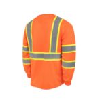 Picture of Radians ST41-3 Class 3 Mesh Long Sleeve T-Shirt with Contrast Trim