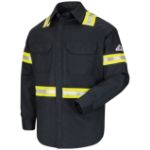 Picture of Bulwark® SLDT Men's Midweight FR Enhanced Visibility Uniform Shirt
