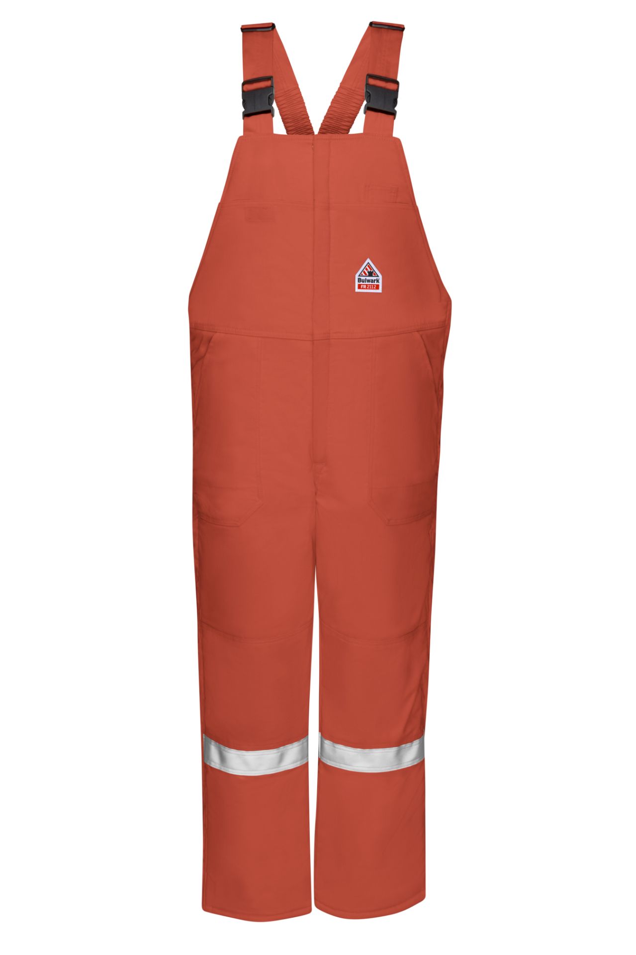 Picture of Bulwark® BLCS Men's Midweight Excel FR® ComforTouch® Deluxe Insulated Bib Overall with Reflective Trim