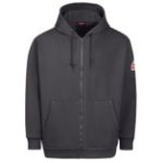 Picture of Bulwark® SEH4 Men's Fleece FR Zip-Front Hooded Sweatshirt