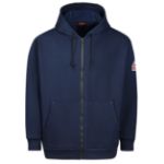 Picture of Bulwark® SEH4 Men's Fleece FR Zip-Front Hooded Sweatshirt