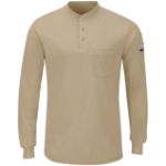 Picture of Bulwark® SML8 Men's Long Sleeve Lightweight Henley Shirt